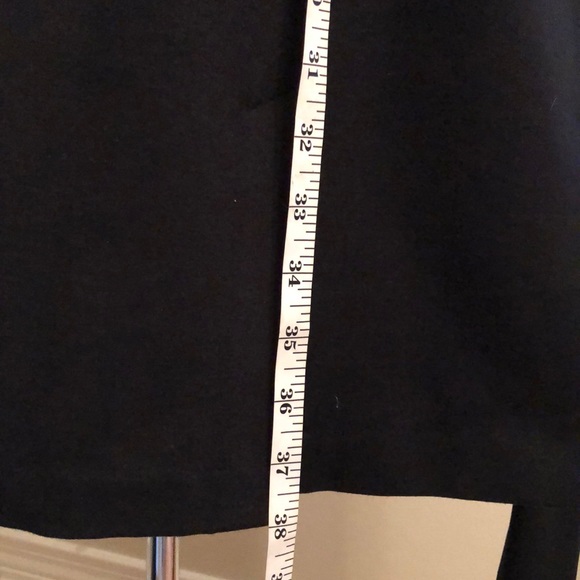 Talbots Black Dress. Size 12. - Picture 7 of 8